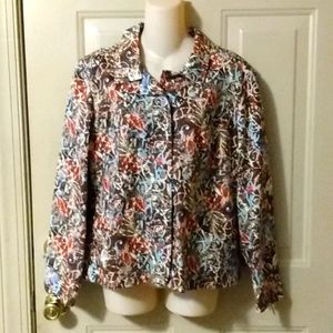 Graffiti paint jean style  jacket